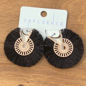 Fringed Tassel Thread Earrings